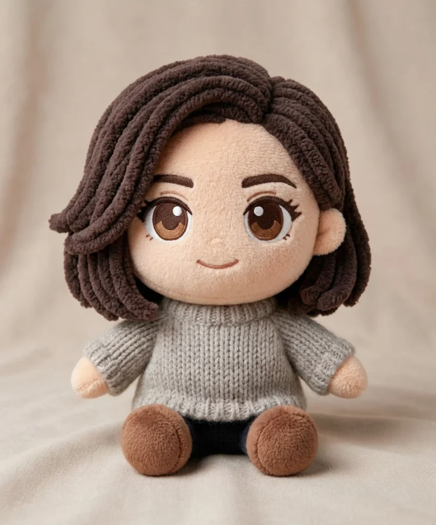 Plush Toy Character Inspired by Reference Image(Gemini Prompt)