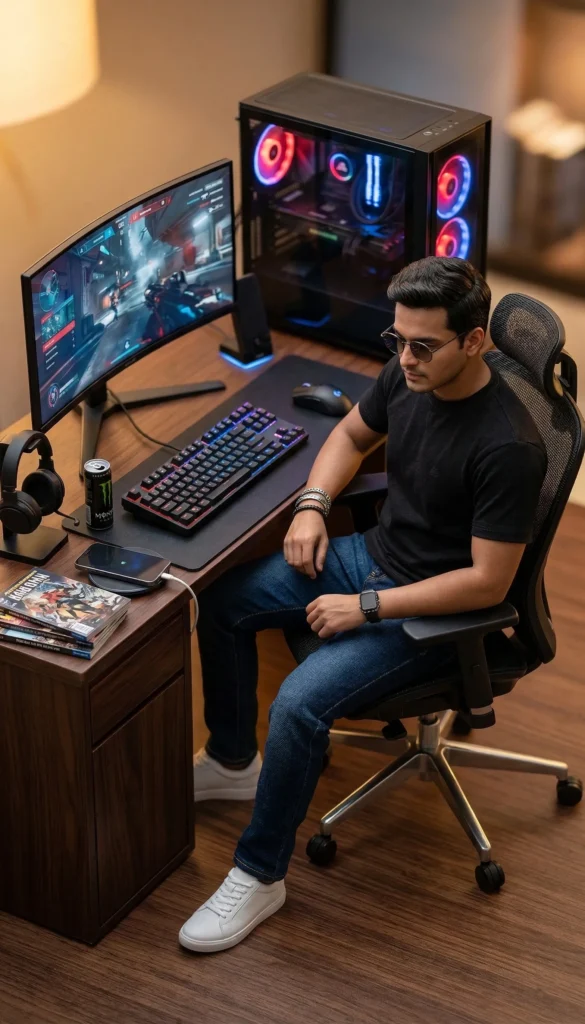 Gamer Miniature Diorama Prompt – Hyper-Realistic Style