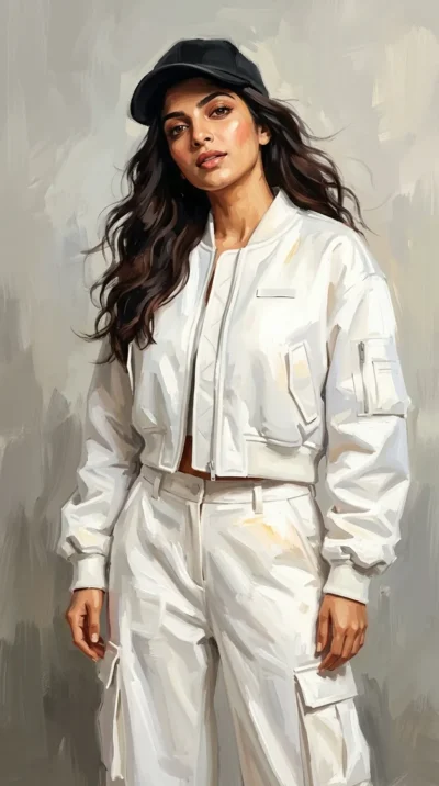 AI-generated image: Hip-Hop Portrait AI Prompt: Avant-Garde Oil Painting