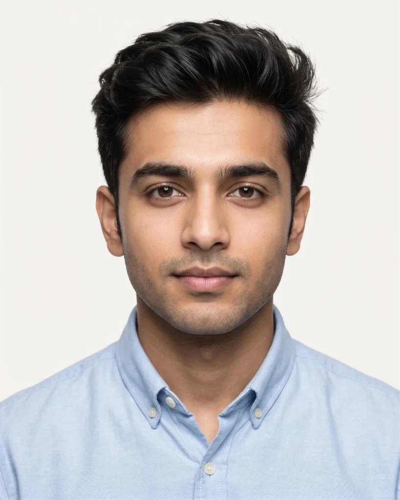 Professional Corporate Headshot Prompt: Clean Studio Portrait