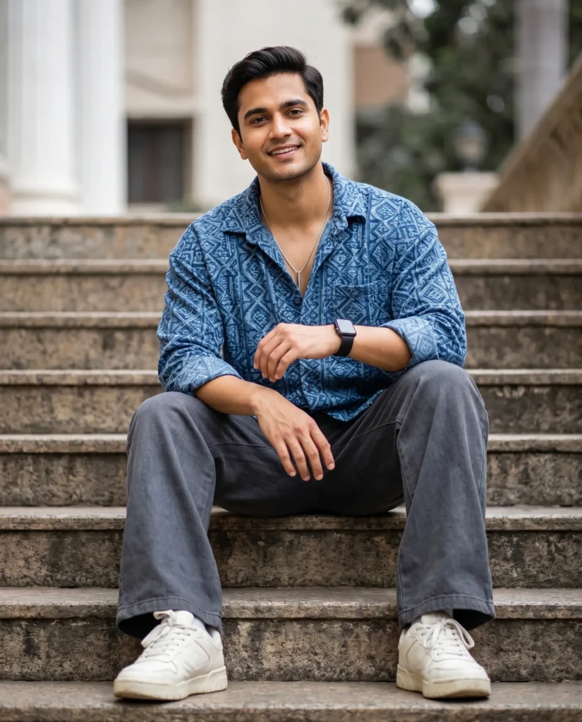 Ultra-Realistic Men’s Lifestyle Portrait (Gemini Prompt)