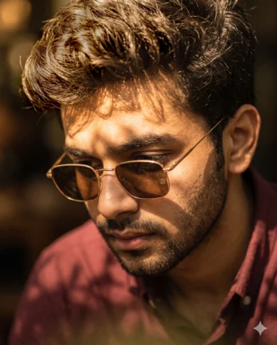 Stylish DP Prompt: Cinematic Close Up Portrait