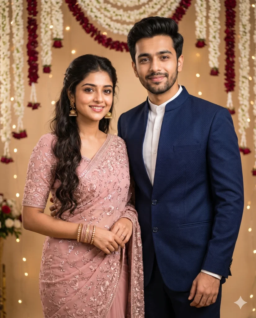 Natural Couple Photo Prompt in Elegant Style