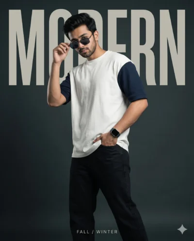 Gemini Men Style Prompt: Minimalist Ad Poster