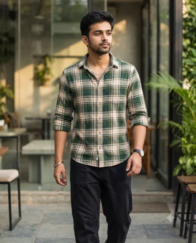 Editorial Outdoor Stylish Man Photo Prompt