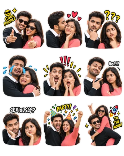 Meme Sticker Pack Prompt for Funny Reaction Sheets