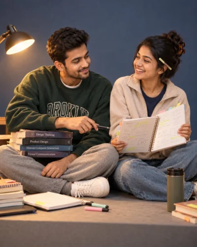 College Study Session Portrait Prompt for Candid Moments