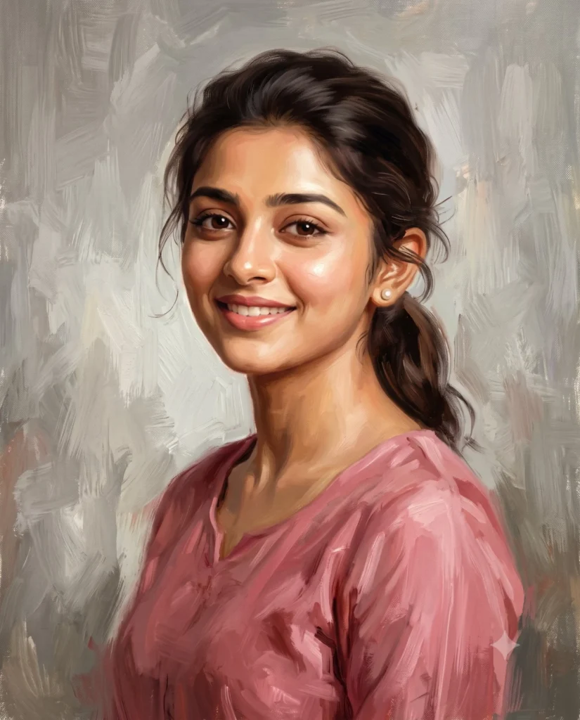 Classic Oil Painting Portrait Prompt with Painterly Texture