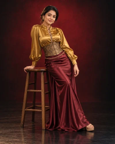 Luxury Fashion Portrait Prompt for Editorial Studio Photos